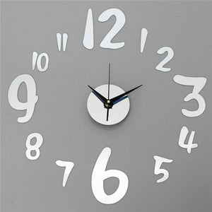 Adhesive Room Wall Clock