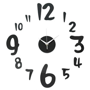 Adhesive Room Wall Clock