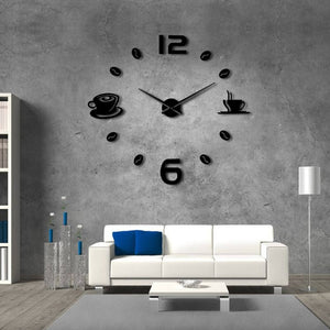 Frameless Giant Wall Clock