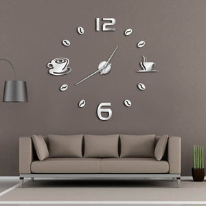 Frameless Giant Wall Clock