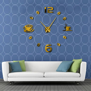 Frameless Giant Wall Clock