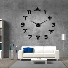 Load image into Gallery viewer, Weightlifting Fitness Room Wall Clock