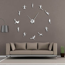 Load image into Gallery viewer, Football Players Contemporary Wall Clock