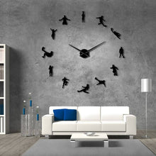 Load image into Gallery viewer, Football Players Contemporary Wall Clock