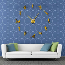 Load image into Gallery viewer, Football Players Contemporary Wall Clock