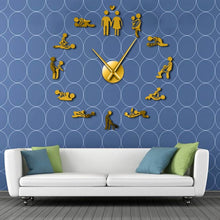 Load image into Gallery viewer, Adult Room Decorative Giant Wall Clock