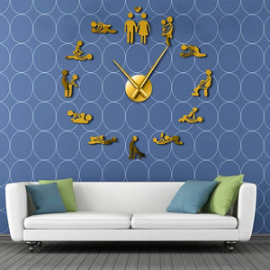 Adult Room Decorative Giant Wall Clock