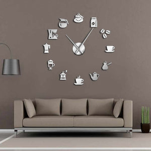 Frameless Giant Wall Clock