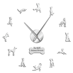 Ibizan Hound Large Wall Clock