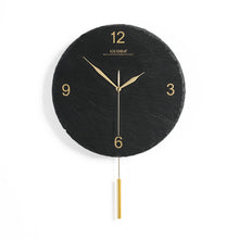 Load image into Gallery viewer, Nature Rock Swing Wall Clock