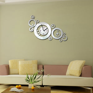 Rushed Living Room Acrylic Wall Clock