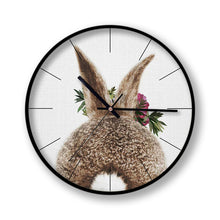 Load image into Gallery viewer, Quartz Silent Large 12 inch Metal Wall Clock