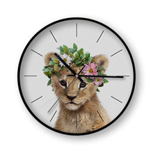 Load image into Gallery viewer, Quartz Silent Large 12 inch Metal Wall Clock