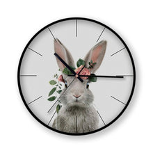 Load image into Gallery viewer, Quartz Silent Large 12 inch Metal Wall Clock