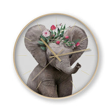 Load image into Gallery viewer, Quartz Silent Large 12 inch Metal Wall Clock