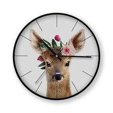 Load image into Gallery viewer, Quartz Silent Large 12 inch Metal Wall Clock