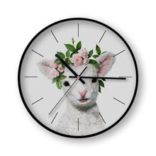 Load image into Gallery viewer, Quartz Silent Large 12 inch Metal Wall Clock