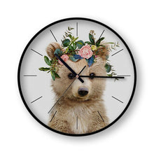 Load image into Gallery viewer, Quartz Silent Large 12 inch Metal Wall Clock