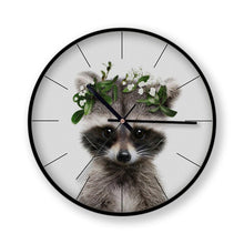 Load image into Gallery viewer, Quartz Silent Large 12 inch Metal Wall Clock