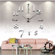 Load image into Gallery viewer, Home English Letters Large Wall Clock