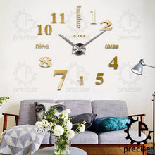 Load image into Gallery viewer, Home English Letters Large Wall Clock