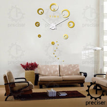 Load image into Gallery viewer, Time Letters Large Digital Wall Clock No-ticking