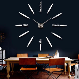 English Letters Creative Wall Clock